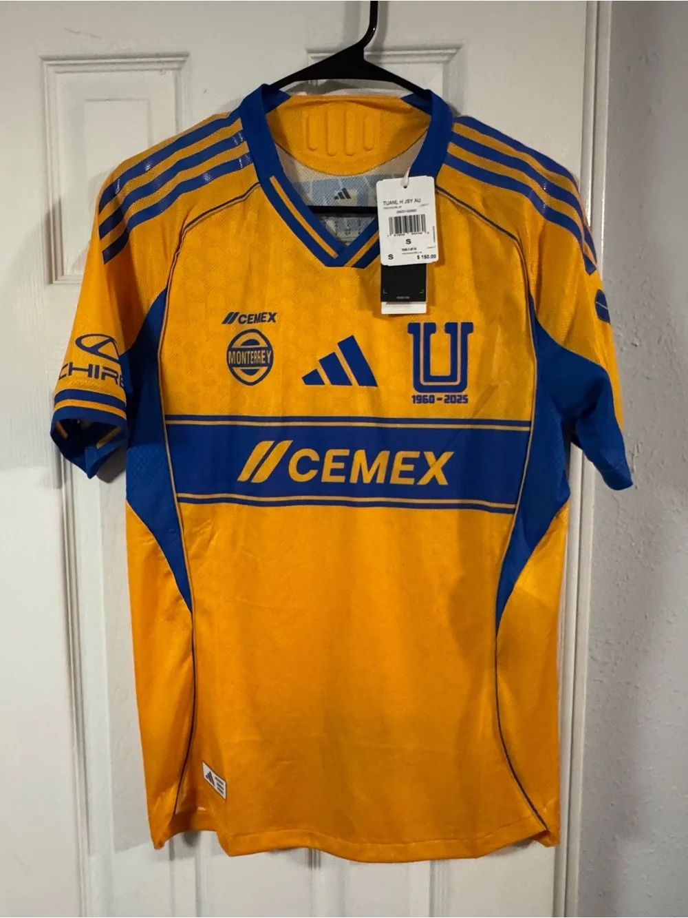New Adidas Tigres UANL 2025/2026 home jersey
